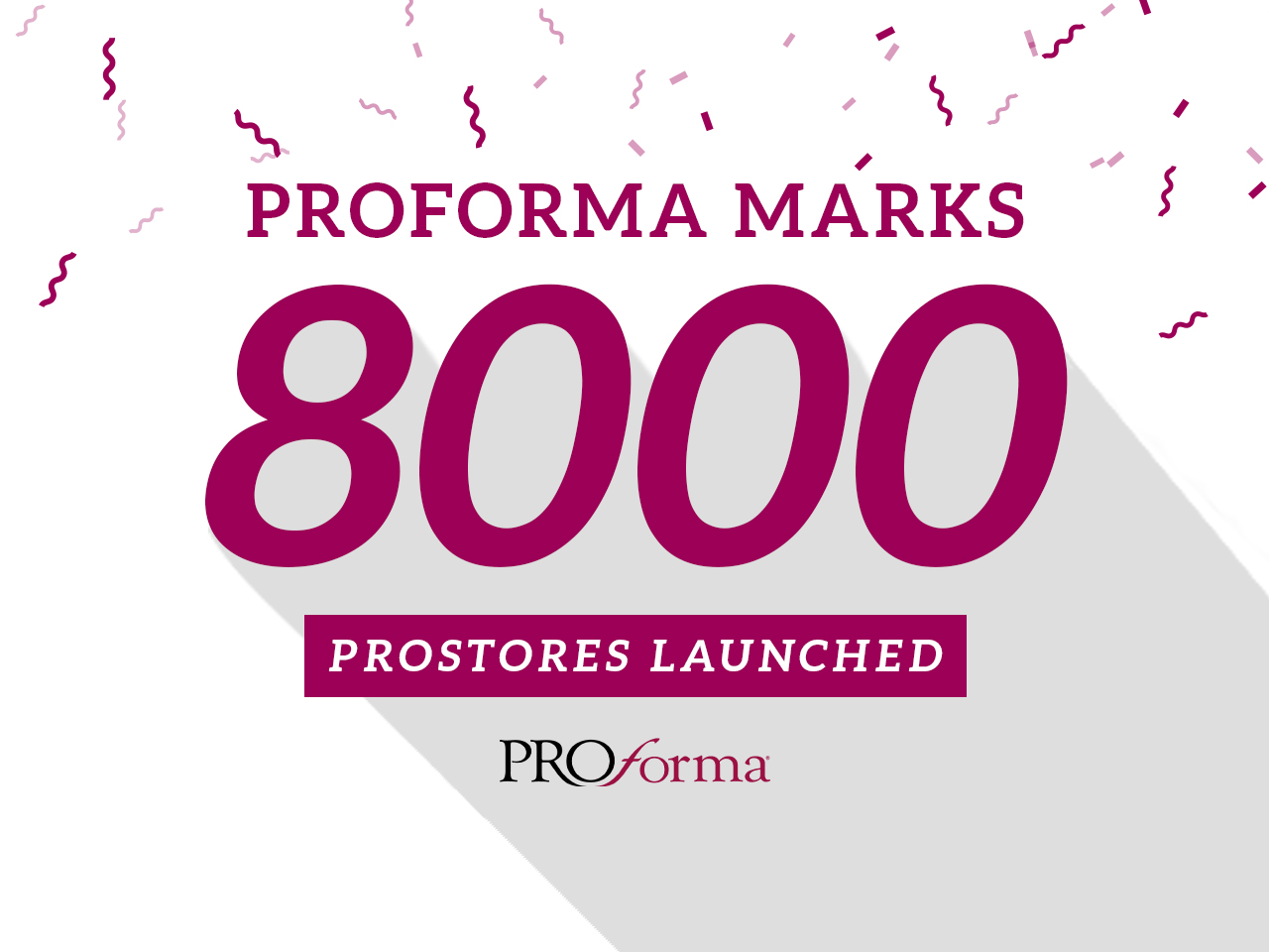 Proforma Marks 8000 ProStores Launched