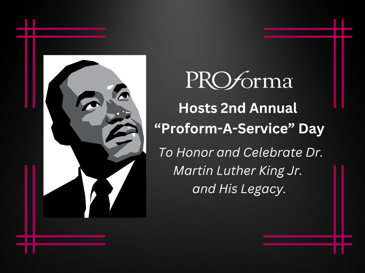 Proforma's second annual Proform-A-Service day