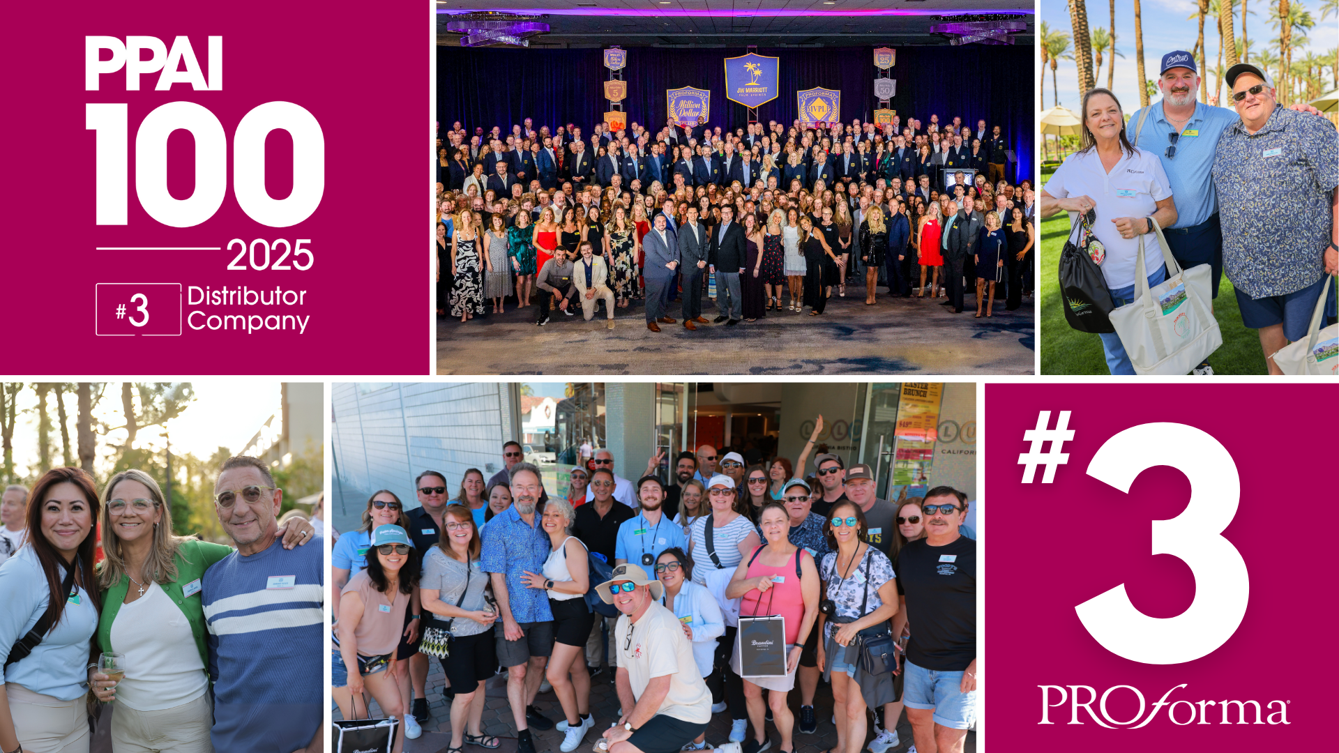 Proforma Ranks #3 on 2025 PPAI 100 List