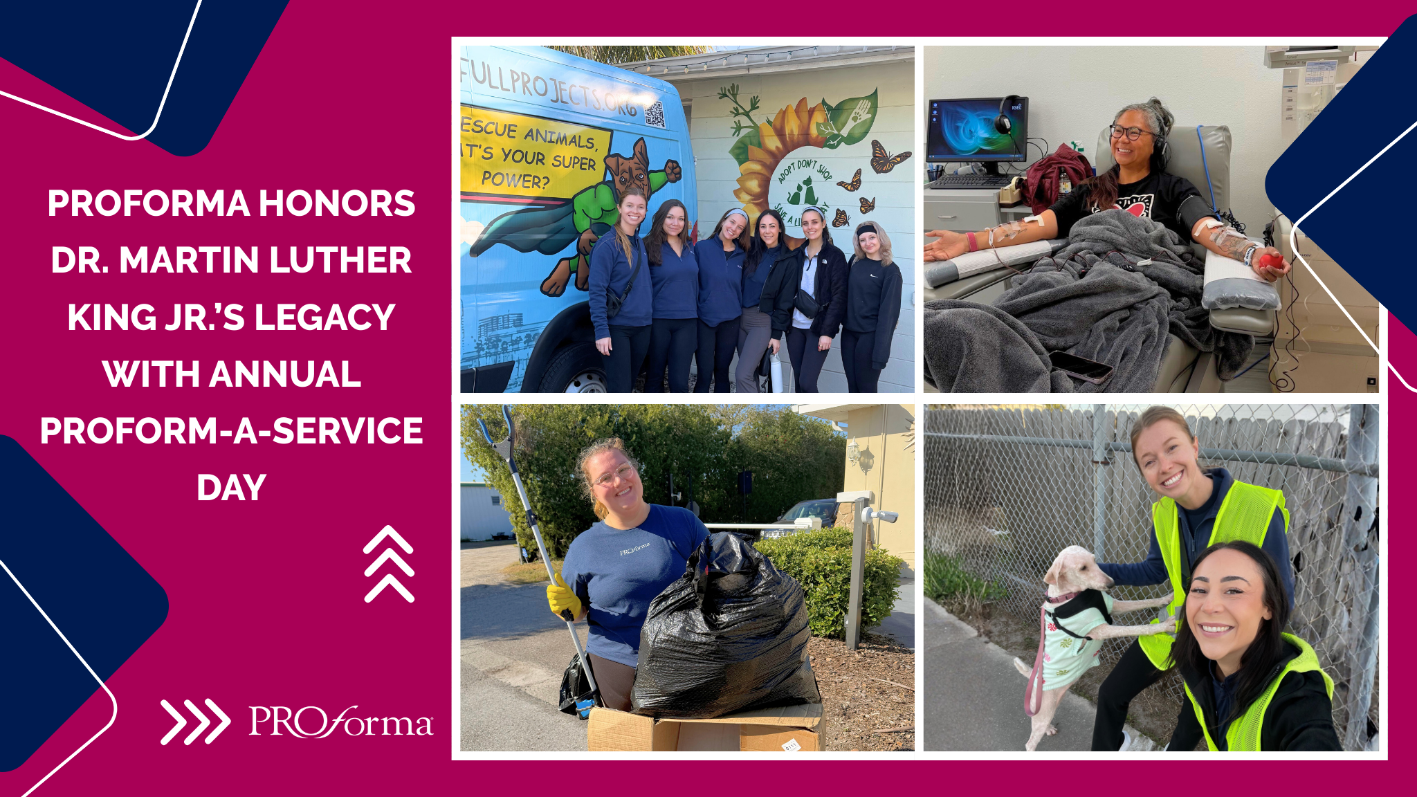 Proforma Honors Dr. Martin Luther King Jr.’s Legacy with Annual Proform-A-Service Day