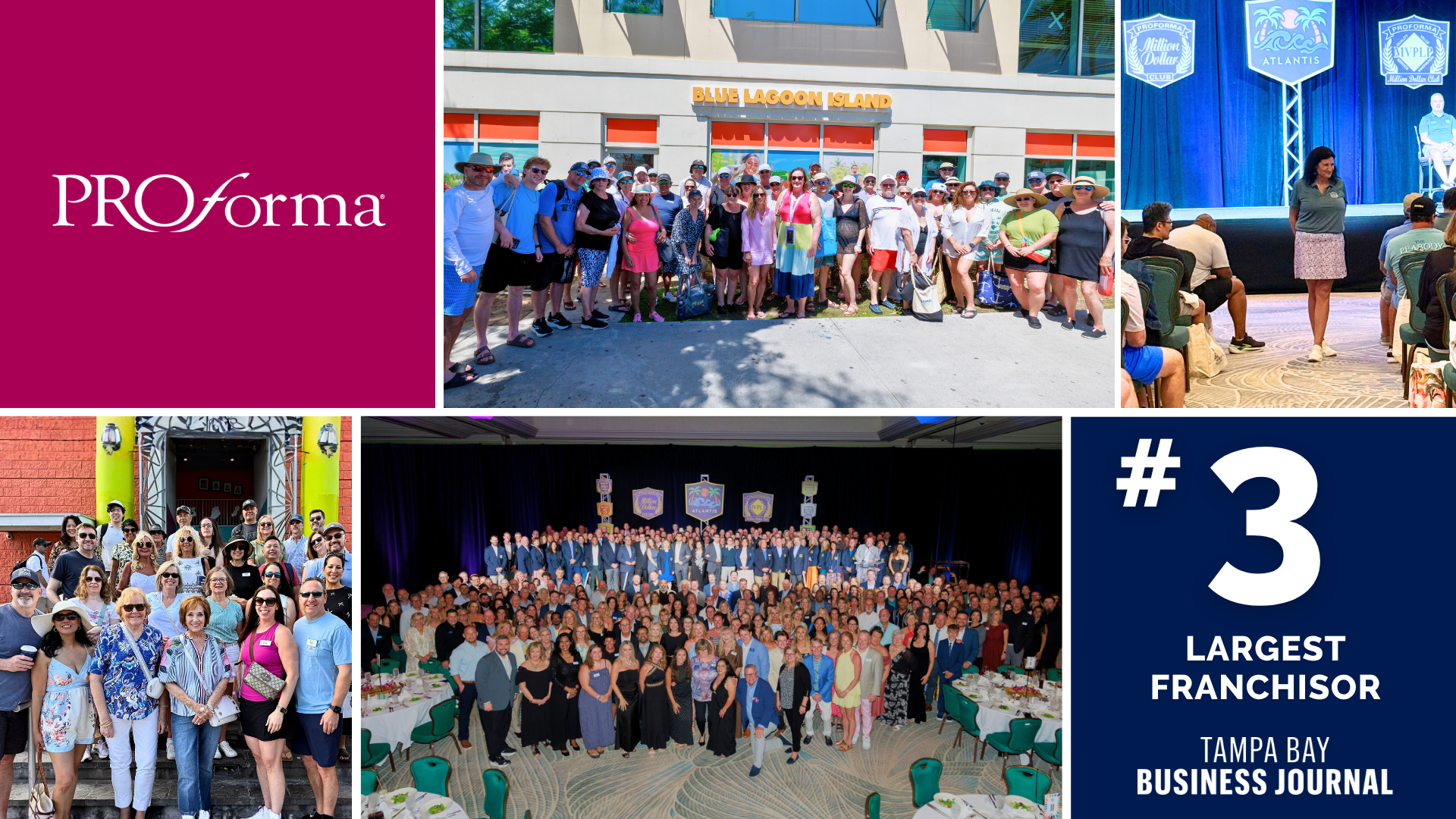 Proforma Named #3 Largest Franchisor by TBBJ