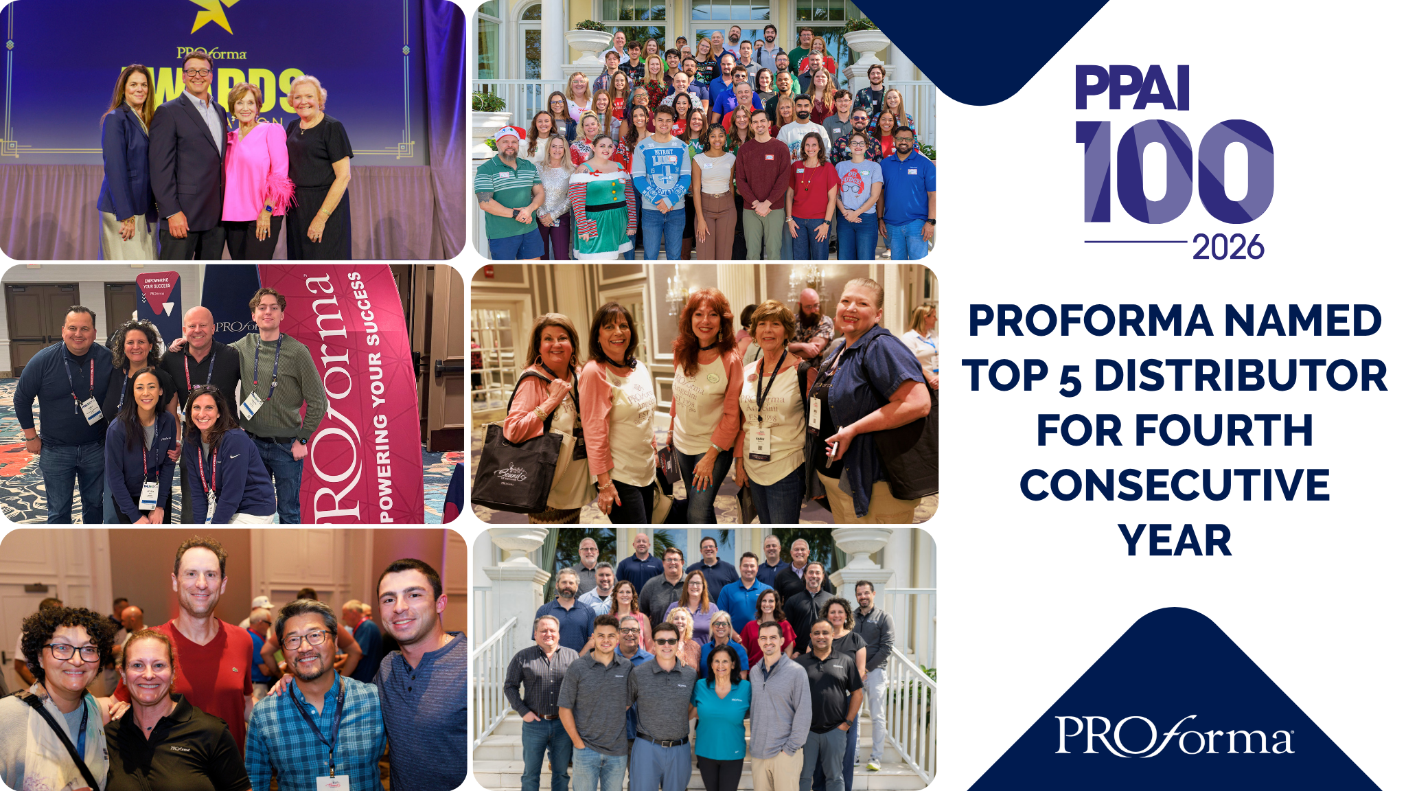 Proforma Named Top 5 Distributor for Fourth Consecutive Year on PPAI 100 List