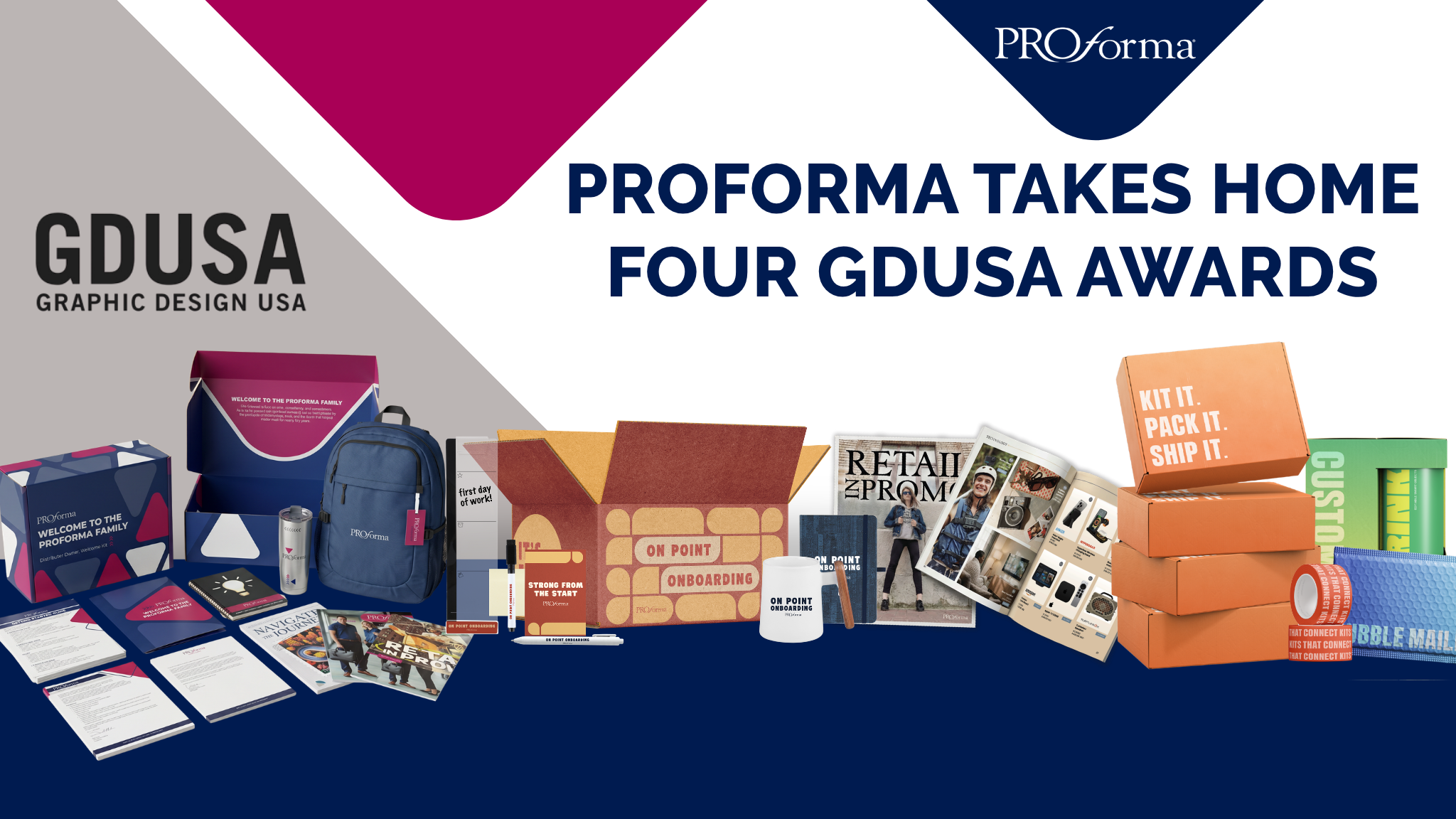 Proforma Takes Home Four GDUSA Awards