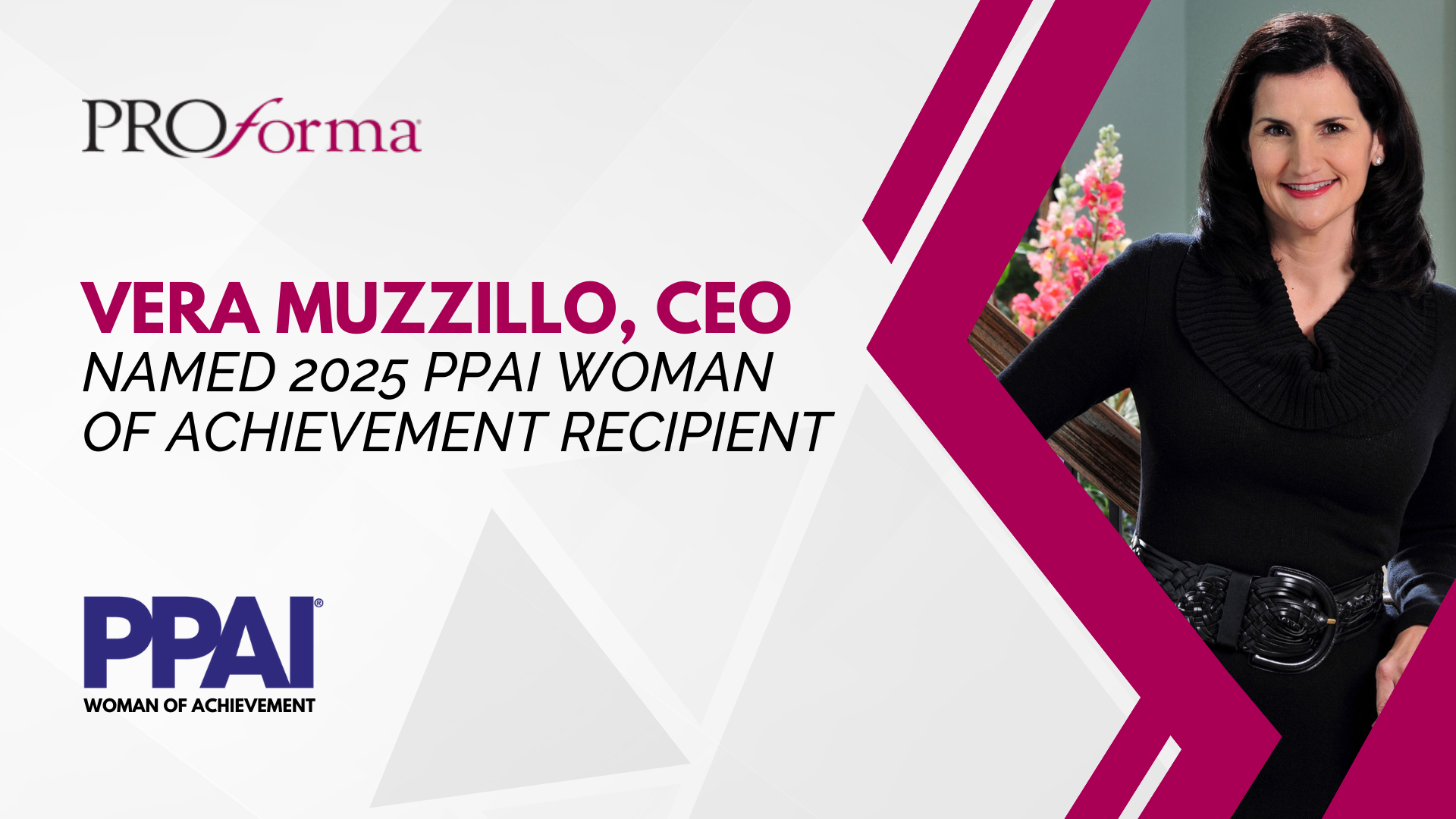 Vera Muzzillo Named 2025 PPAI Woman of Achievement Recipient 